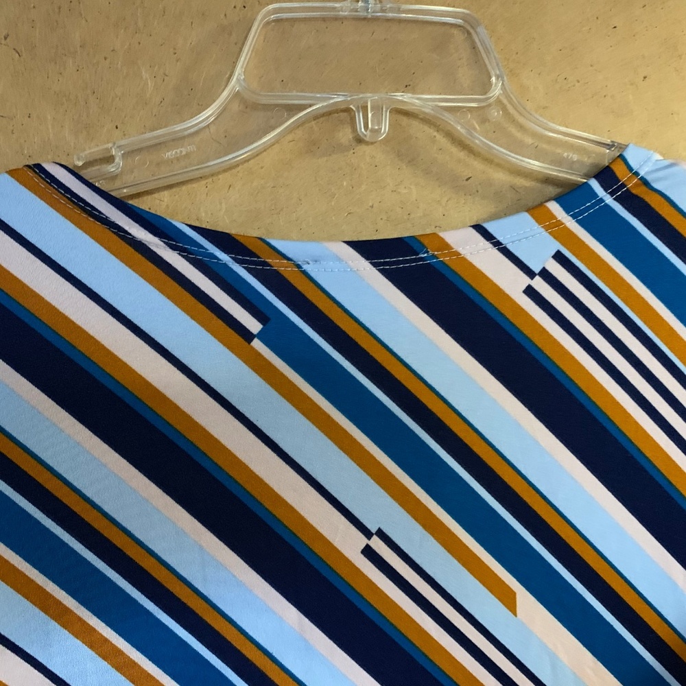 ROBERT LOUIS Multi Color Dress Size L - Picture 5 of 5